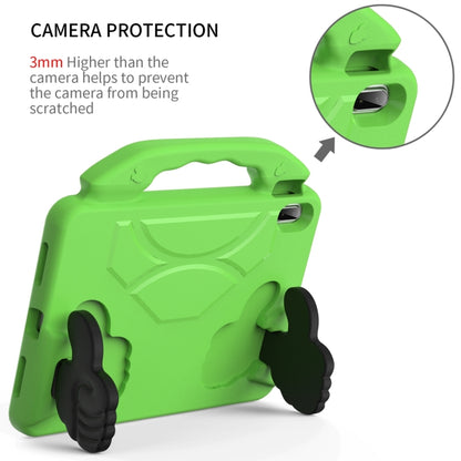 For iPad 2025 / 2022 Children EVA Shockproof Tablet Case with Thumb Bracket(Green) - iPad 2025 / 2022 Cases by buy2fix | Online Shopping UK | buy2fix