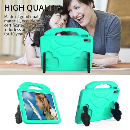 For iPad 2025 / 2022 Children EVA Shockproof Tablet Case with Thumb Bracket(Glacier Green) - iPad 2025 / 2022 Cases by buy2fix | Online Shopping UK | buy2fix