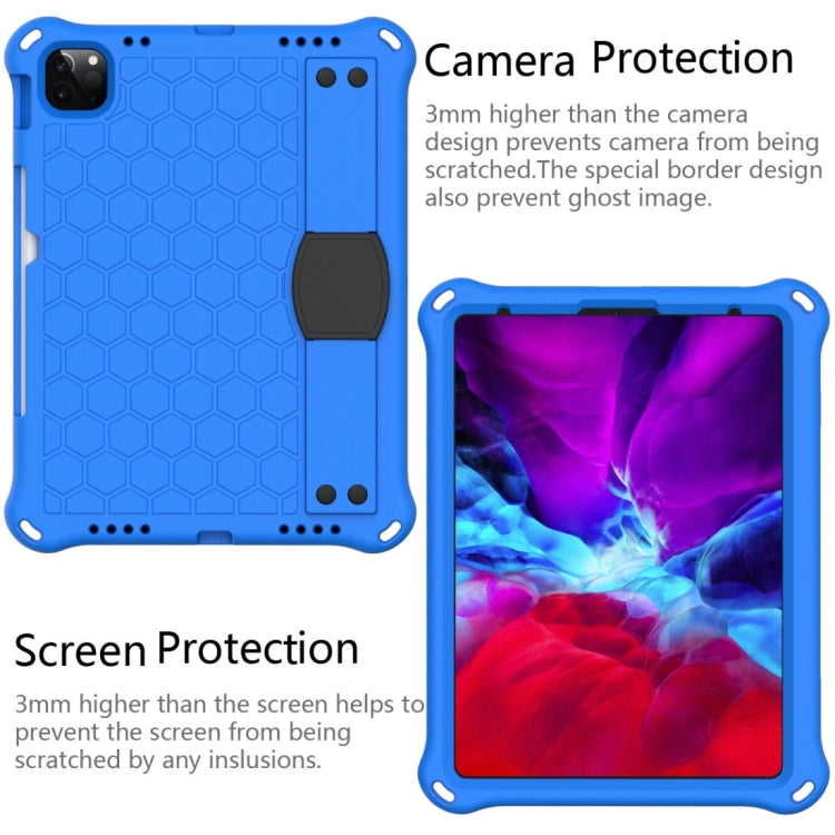 For iPad 2025 / 2022 Honeycomb Design EVA + PC Anti Falling Tablet Protective Case(Blue Black) - iPad 2025 / 2022 Cases by buy2fix | Online Shopping UK | buy2fix
