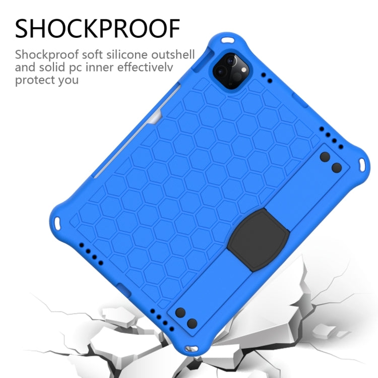 For iPad 2025 / 2022 Honeycomb Design EVA + PC Anti Falling Tablet Protective Case(Blue Black) - iPad 2025 / 2022 Cases by buy2fix | Online Shopping UK | buy2fix