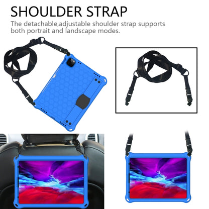 For iPad 2025 / 2022 Honeycomb Design EVA + PC Anti Falling Tablet Protective Case(Blue Black) - iPad 2025 / 2022 Cases by buy2fix | Online Shopping UK | buy2fix