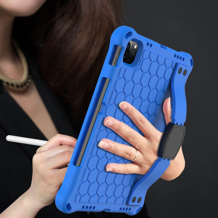 For iPad 2025 / 2022 Honeycomb Design EVA + PC Anti Falling Tablet Protective Case(Blue Black) - iPad 2025 / 2022 Cases by buy2fix | Online Shopping UK | buy2fix