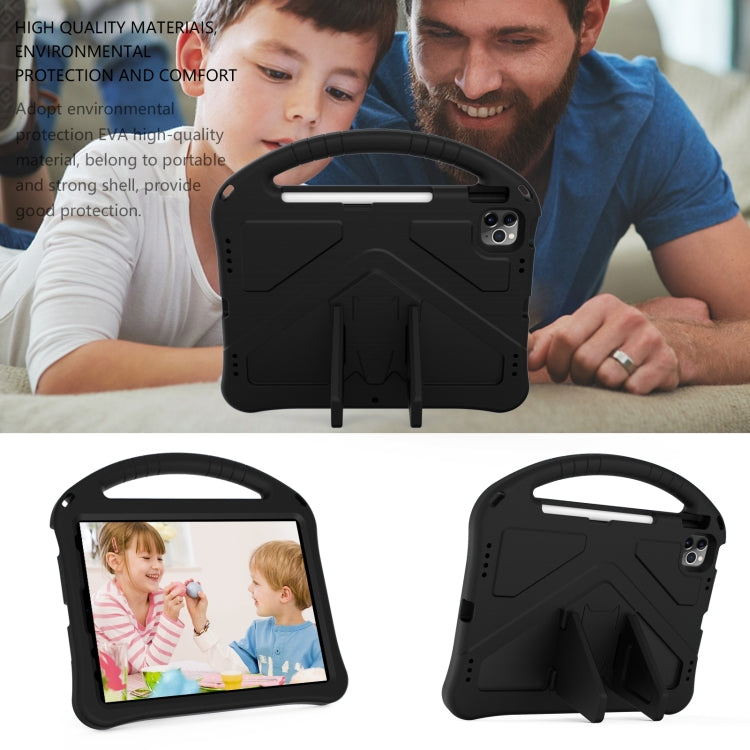 For iPad 2025 / 2022 EVA Anti Falling Tablet Protective Case with Holder(Black) - iPad 2025 / 2022 Cases by buy2fix | Online Shopping UK | buy2fix