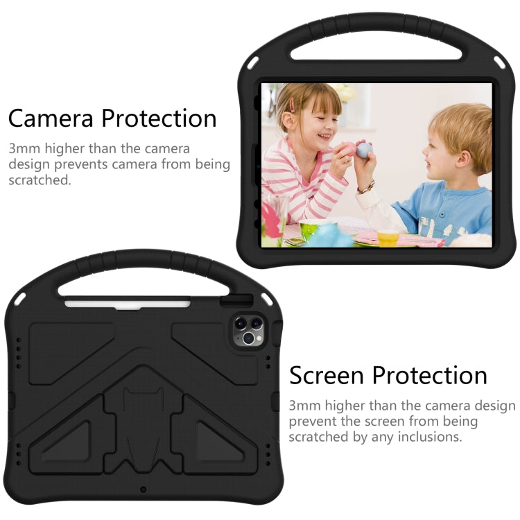 For iPad 2025 / 2022 EVA Anti Falling Tablet Protective Case with Holder(Black) - iPad 2025 / 2022 Cases by buy2fix | Online Shopping UK | buy2fix