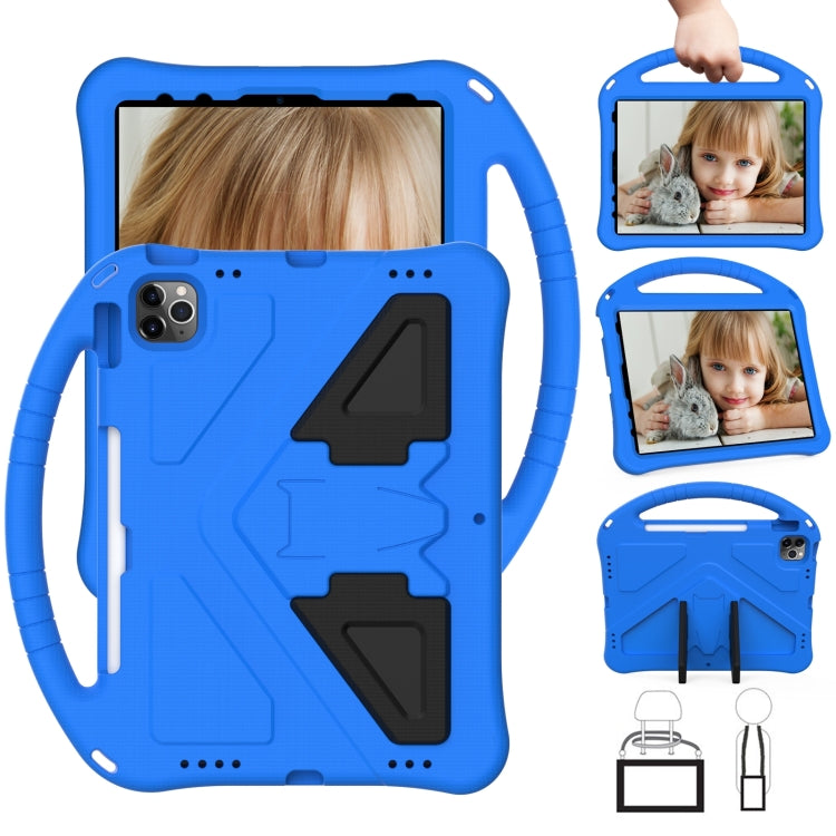 For iPad 2025 / 2022 EVA Anti Falling Tablet Protective Case with Holder(Blue) - iPad 2025 / 2022 Cases by buy2fix | Online Shopping UK | buy2fix