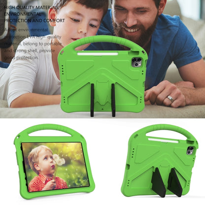 For iPad 2025 / 2022 EVA Anti Falling Tablet Protective Case with Holder(Green) - iPad 2025 / 2022 Cases by buy2fix | Online Shopping UK | buy2fix