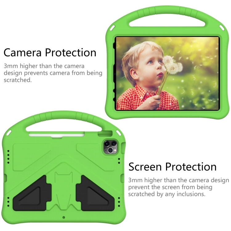For iPad 2025 / 2022 EVA Anti Falling Tablet Protective Case with Holder(Green) - iPad 2025 / 2022 Cases by buy2fix | Online Shopping UK | buy2fix