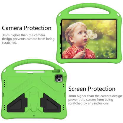 For iPad 2025 / 2022 EVA Anti Falling Tablet Protective Case with Holder(Green) - iPad 2025 / 2022 Cases by buy2fix | Online Shopping UK | buy2fix