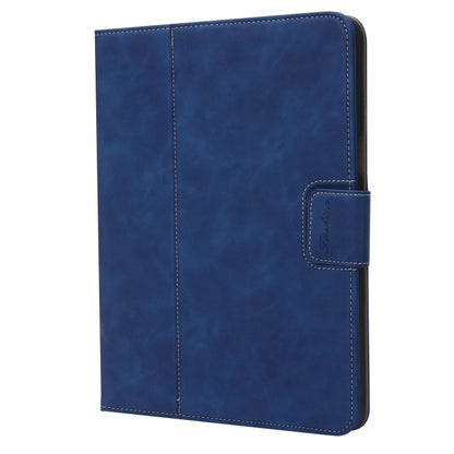 For iPad 2025 / 2022 Calf Texture Horizontal Flip Leather Tablet Case(Dark Blue) - iPad 2025 / 2022 Cases by buy2fix | Online Shopping UK | buy2fix