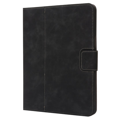 For iPad 2025 / 2022 Calf Texture Horizontal Flip Leather Tablet Case(Black) - iPad 2025 / 2022 Cases by buy2fix | Online Shopping UK | buy2fix