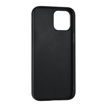 For iPhone 12 / 12 Pro Denior DV Elastic Card PU Back Cover Phone Case(Blue) - iPhone 12 / 12 Pro Cases by Denior | Online Shopping UK | buy2fix