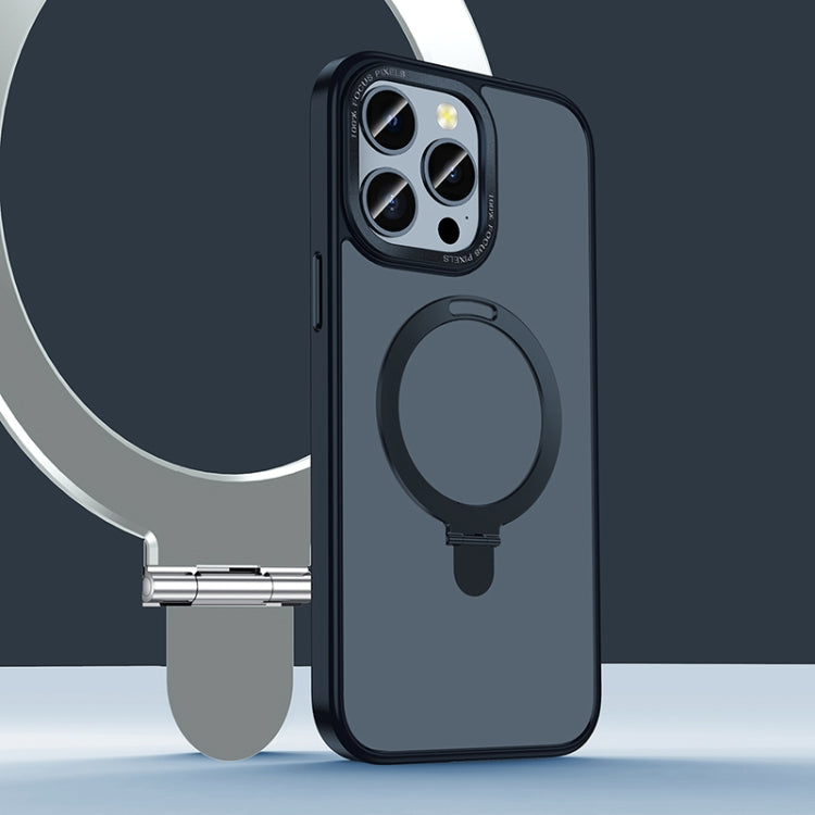 For iPhone 14 Yadun Holder Magsefe Phone Case(Black) by buy2fix