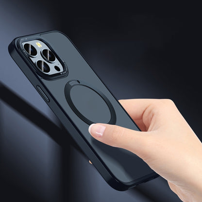 For iPhone 13 Pro Yadun Holder Magsefe Phone Case(Black) - iPhone 13 Pro Cases by buy2fix | Online Shopping UK | buy2fix