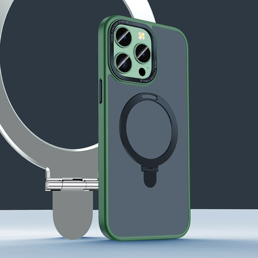 For iPhone 13 Pro Max Yadun Holder Magsefe Phone Case(Green) - iPhone 13 Pro Max Cases by buy2fix | Online Shopping UK | buy2fix