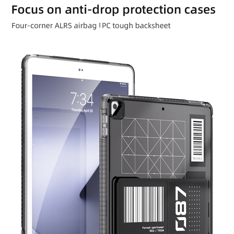 For iPad 2025 / 2022 Mutural XingTu Series Tablet Case with Holder(Cyan) - iPad 2025 / 2022 Cases by buy2fix | Online Shopping UK | buy2fix