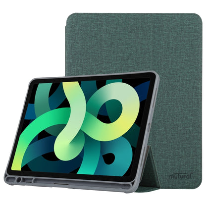 For iPad 2025 / 2022 Mutural YASHI Series Tablet Leather Smart Case(Green) - iPad 2025 / 2022 Cases by buy2fix | Online Shopping UK | buy2fix
