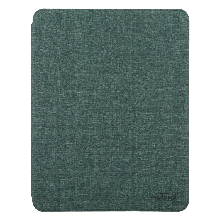 For iPad 2025 / 2022 Mutural YASHI Series Tablet Leather Smart Case(Green) - iPad 2025 / 2022 Cases by buy2fix | Online Shopping UK | buy2fix