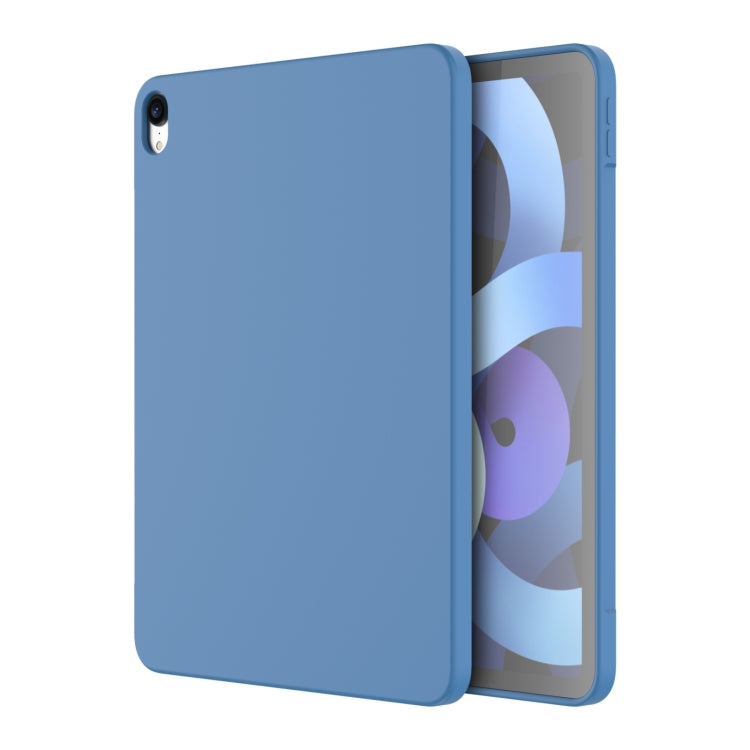 For iPad 2025 / 2022 Mutural Silicone Microfiber Tablet Case(Light Blu) - iPad 2025 / 2022 Cases by buy2fix | Online Shopping UK | buy2fix