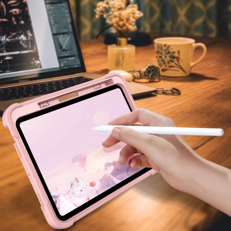 For iPad 2025 / 2022 Silicone + PC Shockproof Tablet Case(Rose Gold) - iPad 2025 / 2022 Cases by buy2fix | Online Shopping UK | buy2fix