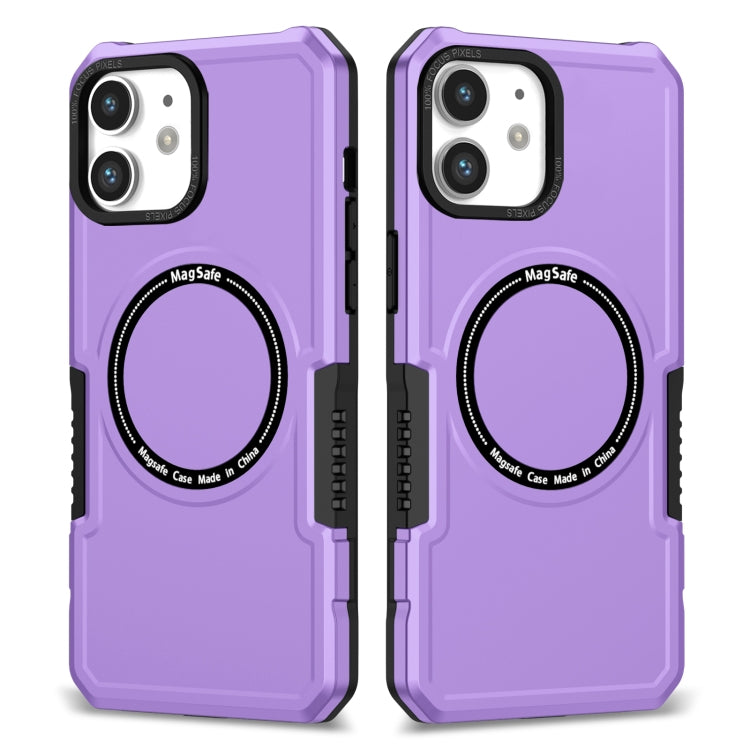 For iPhone 11 MagSafe Shockproof Armor Phone Case(Purple) by buy2fix