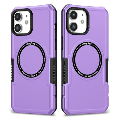 For iPhone 11 MagSafe Shockproof Armor Phone Case(Purple) by buy2fix