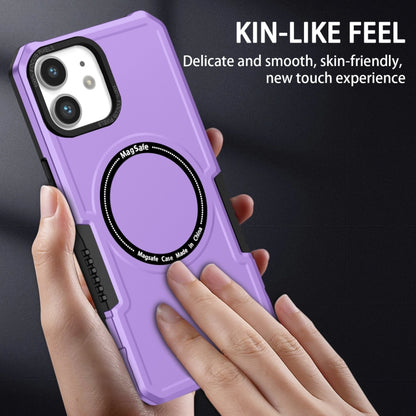 For iPhone 11 MagSafe Shockproof Armor Phone Case(Purple) by buy2fix