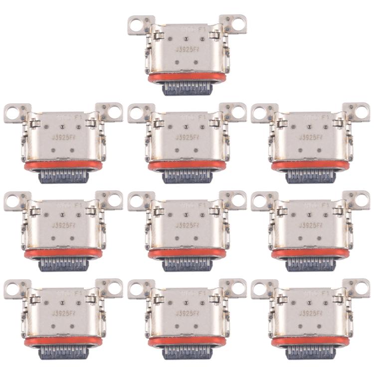 For Samsung Galaxy S20 Ultra 5G 10pcs Charging Port Connector - Tail Connector by buy2fix | Online Shopping UK | buy2fix