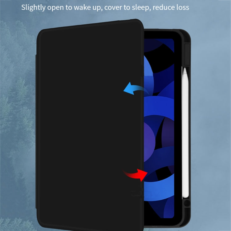 For iPad Air 2019 / iPad Pro 10.5 Acrylic 360 Degree Rotation Holder Tablet Leather Case(Emerald Green) - iPad Air (2019) Cases by buy2fix | Online Shopping UK | buy2fix