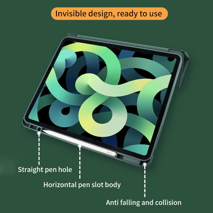 Acrylic 2 in 1 Y-fold Smart Leather Tablet Case For iPad Pro / Air 3 10.5(Emerald) - iPad Pro 10.5 inch Cases by buy2fix | Online Shopping UK | buy2fix