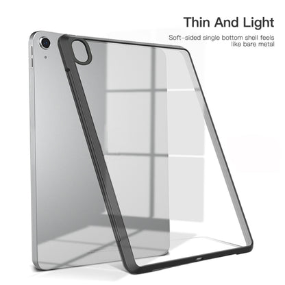 For iPad 2025 / 2022 Acrylic TPU Transparent Tablet Protective Case(Black) - iPad 2025 / 2022 Cases by buy2fix | Online Shopping UK | buy2fix