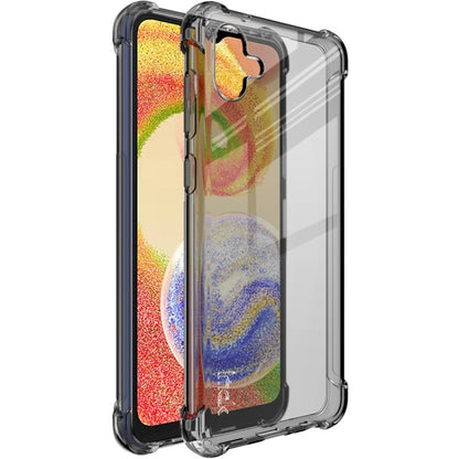 For Samsung Galaxy A04 4G imak TPU Phone Case(Transparent Black) by imak