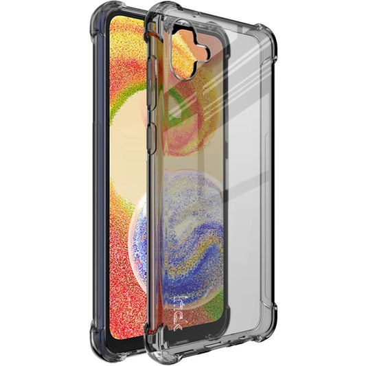 For Samsung Galaxy A04 4G imak TPU Phone Case(Transparent Black) by imak