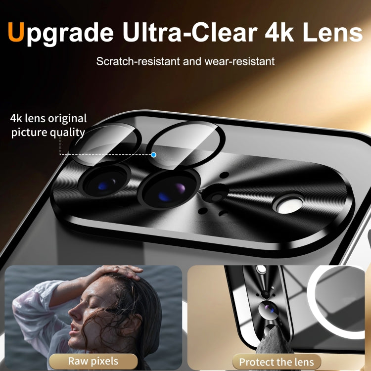 For Google Pixel 9 MagSafe Magnetic Frosted Metal Phone Case(Silver) by buy2fix