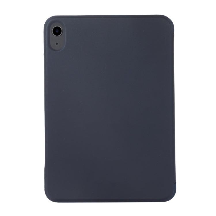For iPad 2025 / 2022 3-fold Magnetic Buckle Leather Smart Tablet Case(Dark Blue) - iPad 2025 / 2022 Cases by buy2fix | Online Shopping UK | buy2fix