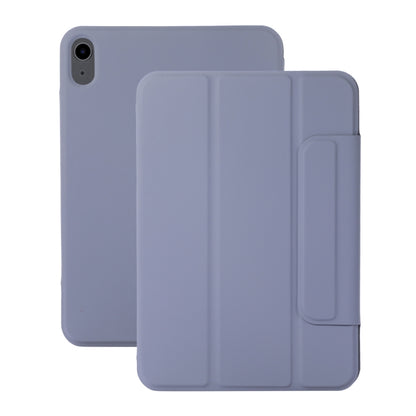 For iPad 2025 / 2022 3-fold Magnetic Buckle Leather Smart Tablet Case(Lavender Gray) - iPad 2025 / 2022 Cases by buy2fix | Online Shopping UK | buy2fix