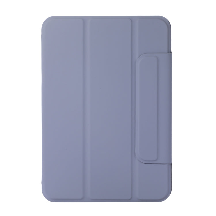 For iPad 2025 / 2022 3-fold Magnetic Buckle Leather Smart Tablet Case(Lavender Gray) - iPad 2025 / 2022 Cases by buy2fix | Online Shopping UK | buy2fix