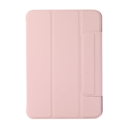 For iPad 2025 / 2022 3-fold Magnetic Buckle Leather Smart Tablet Case(Pink) - iPad 2025 / 2022 Cases by buy2fix | Online Shopping UK | buy2fix