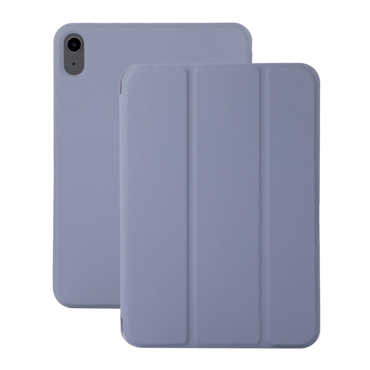 For iPad 2025 / 2022 3-fold Magnetic Leather Smart Tablet Case(Lavender Gray) - iPad 2025 / 2022 Cases by buy2fix | Online Shopping UK | buy2fix
