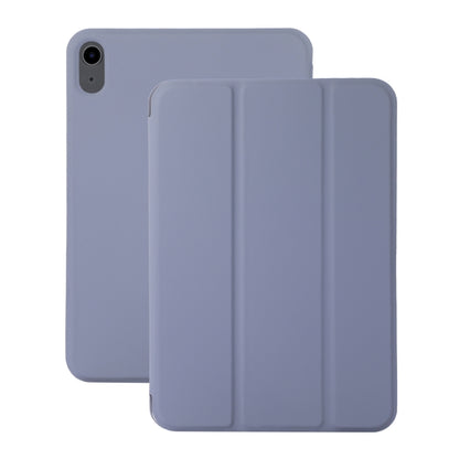 For iPad 2025 / 2022 3-fold Magnetic Leather Smart Tablet Case(Lavender Gray) - iPad 2025 / 2022 Cases by buy2fix | Online Shopping UK | buy2fix