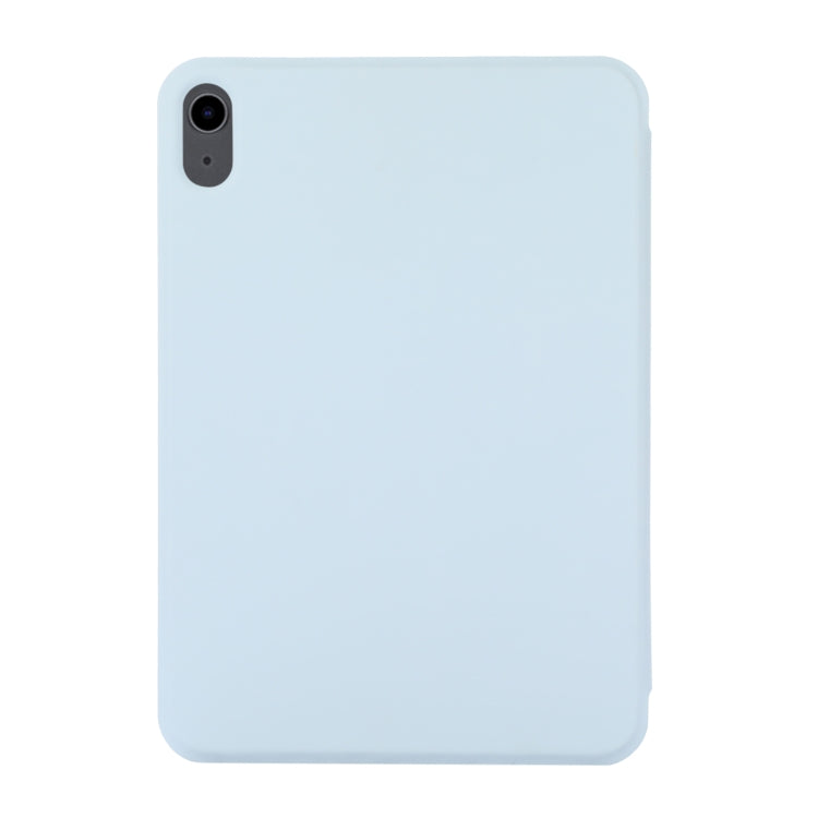 For iPad 2025 / 2022 3-fold Magnetic Leather Smart Tablet Case(White Ice Blue) - iPad 2025 / 2022 Cases by buy2fix | Online Shopping UK | buy2fix
