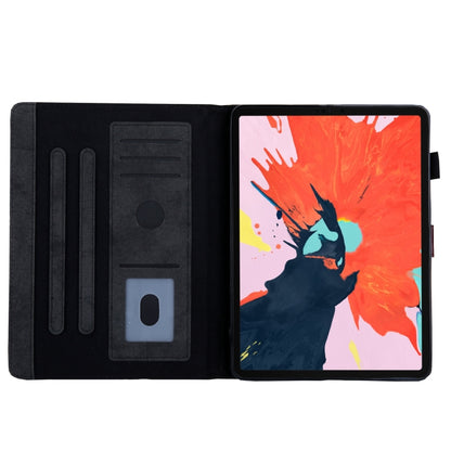 For iPad 2025 / 2022 Cloth Texture Leather Smart Tablet Case(Black) - iPad 2025 / 2022 Cases by buy2fix | Online Shopping UK | buy2fix