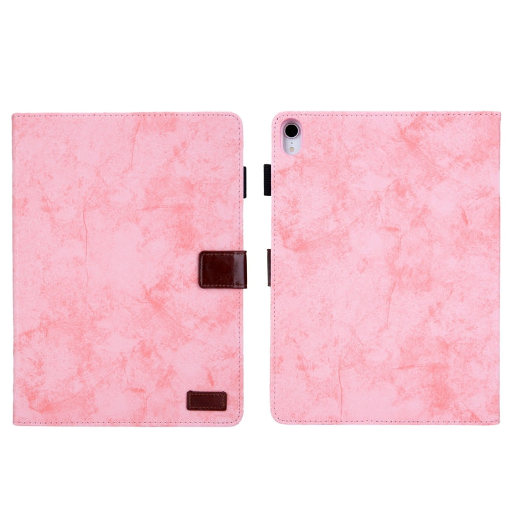For iPad 2025 / 2022 Cloth Texture Leather Smart Tablet Case(Pink) - iPad 2025 / 2022 Cases by buy2fix | Online Shopping UK | buy2fix