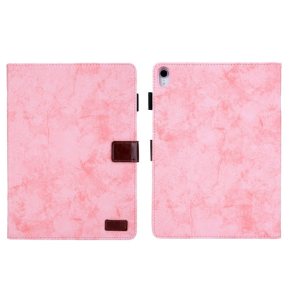 For iPad 2025 / 2022 Cloth Texture Leather Smart Tablet Case(Pink) - iPad 2025 / 2022 Cases by buy2fix | Online Shopping UK | buy2fix
