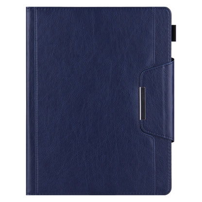 For iPad 2025 / 2022 Solid Color Metal Buckle Leather Smart Tablet Case(Royal Blue) - iPad 2025 / 2022 Cases by buy2fix | Online Shopping UK | buy2fix