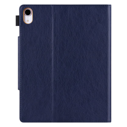 For iPad 2025 / 2022 Solid Color Metal Buckle Leather Smart Tablet Case(Royal Blue) - iPad 2025 / 2022 Cases by buy2fix | Online Shopping UK | buy2fix