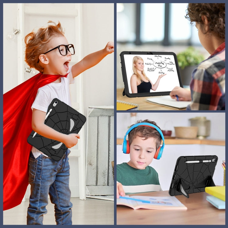 For iPad 2025 / 2022 Silicone + PC Shockproof Protective Tablet Case(Black) - iPad 2025 / 2022 Cases by buy2fix | Online Shopping UK | buy2fix