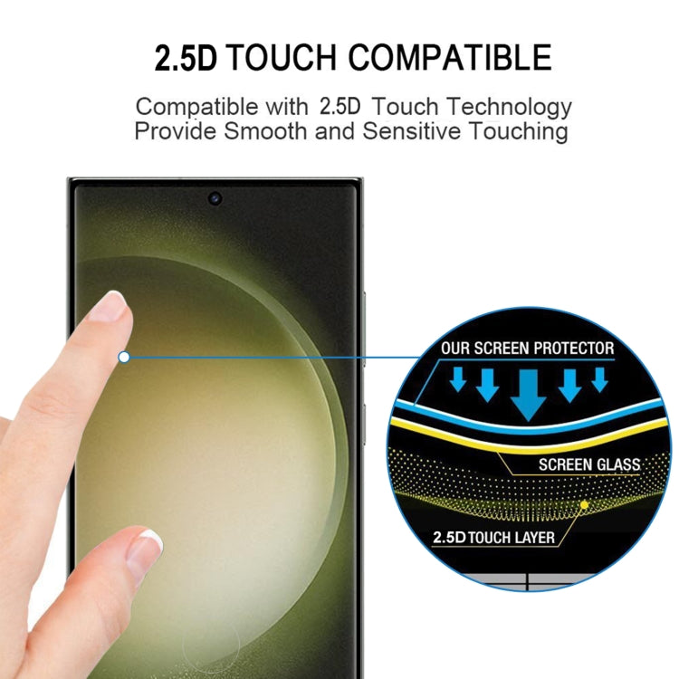 For Samsung Galaxy S23 Ultra 5G 25pcs 3D Curved Edge Full Screen Full Glue Tempered Glass Film - Galaxy S23 Ultra 5G Tempered Glass by buy2fix | Online Shopping UK | buy2fix