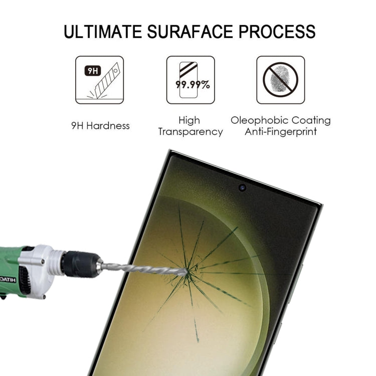 For Samsung Galaxy S23 Ultra 5G 25pcs 3D Curved Edge Full Screen Full Glue Tempered Glass Film - Galaxy S23 Ultra 5G Tempered Glass by buy2fix | Online Shopping UK | buy2fix