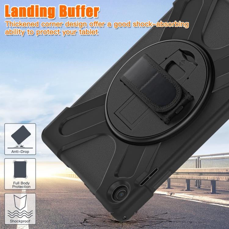 For Lenovo Tab M10 10.1 3rd Gen Silicone + PC Protective Tablet Case(Black) - Lenovo by buy2fix | Online Shopping UK | buy2fix