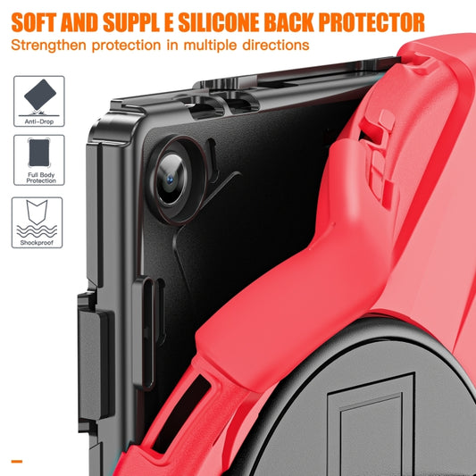 For Lenovo Tab M10 10.1 3rd Gen Silicone + PC Protective Tablet Case(Red) - Lenovo by buy2fix | Online Shopping UK | buy2fix